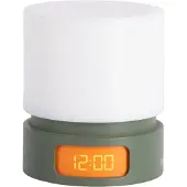 Karlsson Pillar Light LED Wekker | Ø82mm | Jungle groen