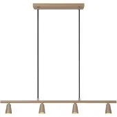 Lucide TIANA - Hanglamp - 4xGU10 - Taupe | Essential