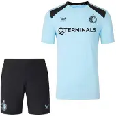 Castore Feyenoord Trainingsset 2026-2027 Kids Lichtblauw Zwart
