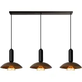 Lucide GRANTHAM - Hanglamp - 3xE27 - Koffie - Essential