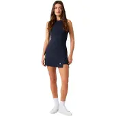 Björn Borg Tennisjurk Bjrn Borg Women Ace Ribbed Dress Night Sky-XS