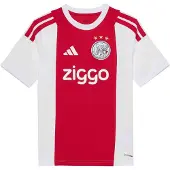 Adidas Functioneel shirt 'AJAX' rood / wit
