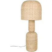 Housecraft living Jude Vloerlamp Rotan - Bruin