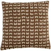 Light & Living - Sierkussen SONTRA - Bruin - 45x45x10 cm