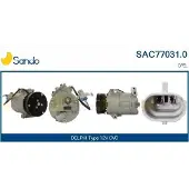 SANDO SAC77031.0, airconditioner compressor, type R134a, geschikt voor: OPEL ZAFIRA B (A05), Astra H Hatchback (A04), Astra H GTC (A04), Astra H TwinTop (A04)