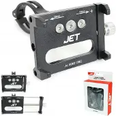 Jet Aluminium Fiets Telefoonhouder - Merkloos, 80g