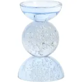 Light & Living - Kandelaar ITINGA - Blauw - 9.5x9.5x15.5 cm