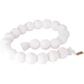 Intratuin Kerstslinger Bal Wit 1,8 M