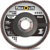 Flexovit Vlaklamellenschijf 60+ 125mm GFC aluminiumoxide (10x)