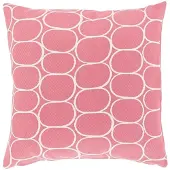 Unique living - Sierkussen Donya outdoor - Flamingo Pink - 45x45cm