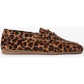Sissy-Boy Bruine bootschoenen met leopard print | Maat: 39
