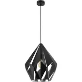 Eglo Hanglamp Carlton 1 38cm zwart