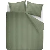 Beddinghouse Dekbedovertrek Shine Green Satijn-200 x 200 / 220 cm | 2-Persoons