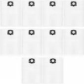 AreoSe - Stofzuigerzakken voor Karcher WD4 WD5 WD6 - 10 stuks