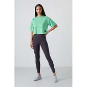 Tommy Life Hoge Taille Katoenen Elastaan Leggings