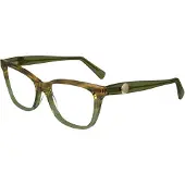 Longchamp LO2744 N 55/16/140 Geweven groene Acetaat ZIJDE LO2744 N