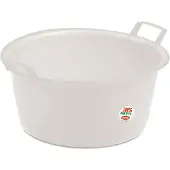Stefanplast Bacinella Tonda Politene, diameter 40 cm, wit
