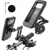 TopTel Waterdichte Telefoonhouder Fiets Motor Quad - Magnetisch & Verstelbaar
