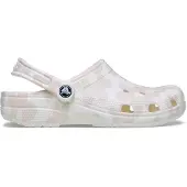 Crocs , Uni, Volwassenen, Classic Pop Petals Clog, Crème/Multi, Maat 37-38