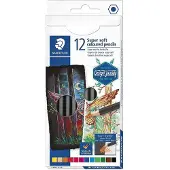 Staedtler super soft kleurpotlood - set 12 st