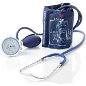 MORETTI Bloeddrukmeter Analoog met stethoscoop - Blauw