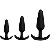Spicy Kink Anal Essentials - 3 Piece Silicone Trainer Set
