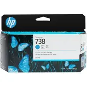 HP Inktcartridge 738 (498N5A) Cyaan