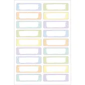 Zdesign Textiel etiketten, 13 x 45 mm, Monsters