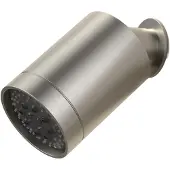 Hotbath Cobber hoofddouche met 3 standen en muurbevestiging nikkel geborsteld