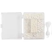 Creativ Company Sieraden Maken Set Parelmoer Wit Mix
