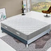 MaterassieDoghe Matras, 140x190 cm, hoogte 30 cm, traagschuimmatras, H2, ergonomisch