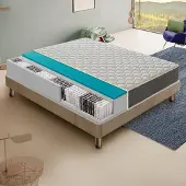 MaterassieDoghe Matras, 140x200 cm, hoogte 30 cm, pocketveringmatras, H3, ergonomisch