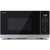 Sharp YC-PC284AE-S - Vrijstaande combi magnetron - 28L 900W 14 kookprogramma’s - Zilver