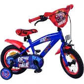Kubbinga B.V. Turbo Crew Kinderfiets - Jongens - 12 inch - Blauw Rood