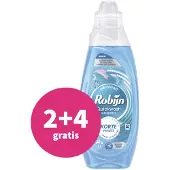 Robijn 2+4 gratis: Advanced Quickwash Vloeibaar Wasmiddel Puur & Zacht 22 Wasbeurten 837 ml