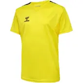 Hummel Functioneel shirt 'Authentic' geel / zwart