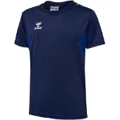 Hummel Functioneel shirt 'Authentic' navy / ultramarine blauw / zwart / wit