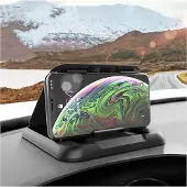 Mobigear Telefoonhouder Auto Dashboard | Klem Verstelbaar Zwart
