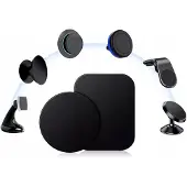 BDS 2x Metalen Plaatjes voor Magnetische Telefoonhouder - 35x45mm & 50mm