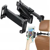 DKM Verstelbare Tablet/Telefoonhouder voor Autostoel Hoofdsteun
