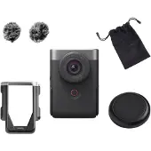 Canon PowerShot V10 Advanced Vlogging Kit - Zilver