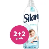 Silan 2+2 gratis: Wasverzachter Sensitive 40 Wasbeurten 880 ml