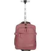 Travelite KICK OFF rugtas met trolleyfunctie, kleur: roze