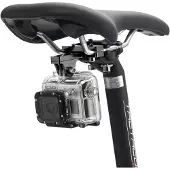 Puluz Telefoonhouder Fiets Frame | Saddle Mount Klem Zwart