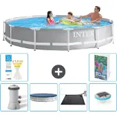 Intex Prism Frame Zwembad, rond - 366x76 cm - 5-delig, model S328