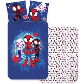 Spiderman City Adventures kinderslaapkamer set, dekbedovertrek 100x135 cm