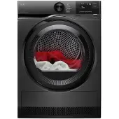 AEG TE7ONYX 7000 serie SensiDry - Warmtepomp droger - Energielabel C - 8 kg