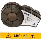 Brady M21-500-595-YL tape vinyl zwart op geel 12,7 mm x 6,40 m (origineel)
