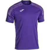Joma Championship VIII T-shirt met korte mouwen, paars, voor jongens en meisjes, maat 11-12 jaar, kleur paars, maat 11-12 jaar