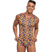 Male Power Rainbow Pride Shirt